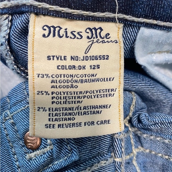 Miss Me - Embellished Mid Rise Skinny - Size 30 - Picture 10 of 12